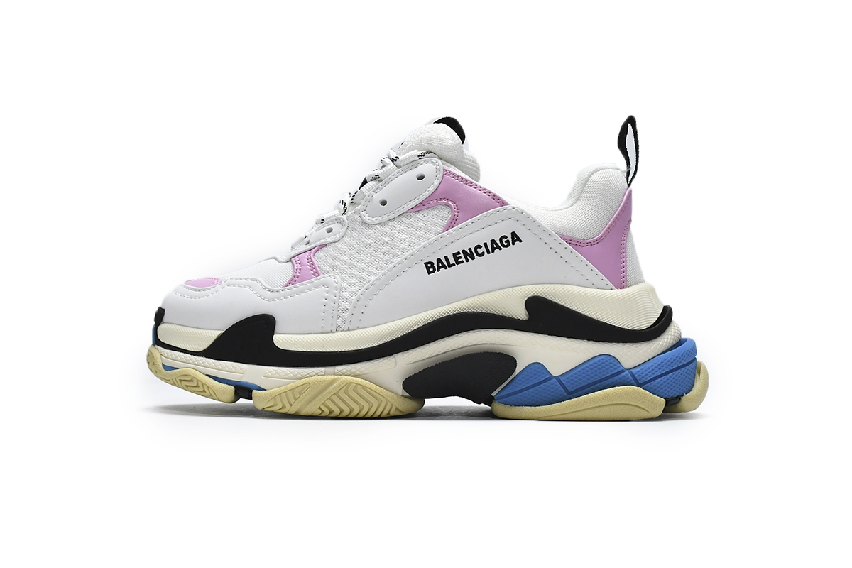 Balenciaga Triple S Blue Pink 524039 W09ON 8866